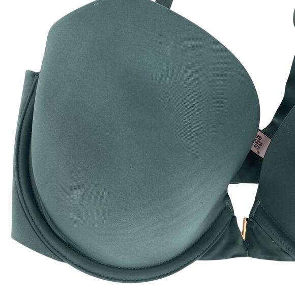 Victoria's Secret Green Lined Demi Bra Size 32DDD - Picture 2 of 8